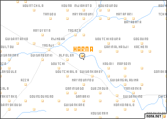 map of Harna