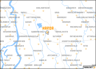 map of Haroa