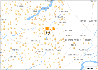 map of Haroie
