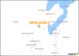 map of Haro-Lugoole