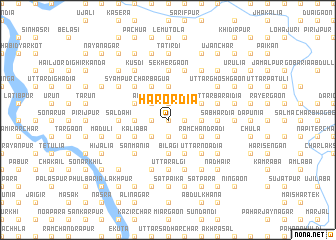 map of Hārordia