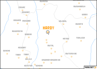 map of Haroy