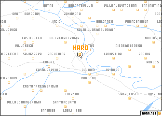 map of Haro