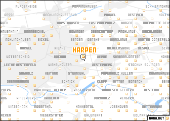 map of Harpen