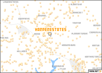 map of Harper Estates