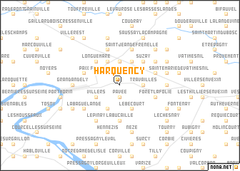 map of Harquency