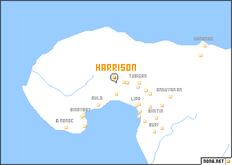 map of Harrison