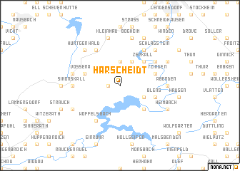 map of Harscheidt