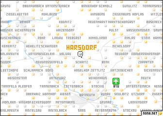 map of Harsdorf