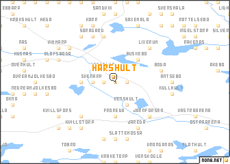 map of Harshult