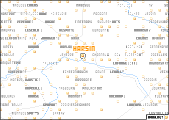 map of Harsin