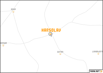 map of Harsolāv