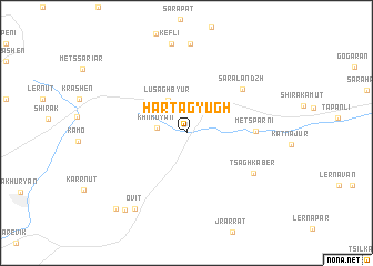 map of Hartʼagyugh