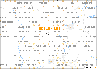map of Hartenricht