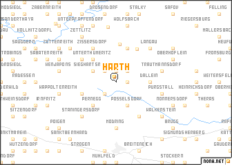 map of Harth