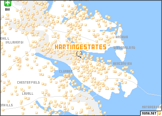 map of Harting Estates