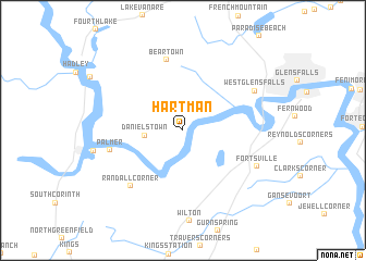map of Hartman