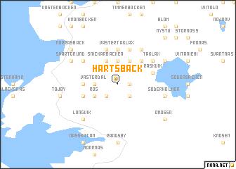 map of Härtsback