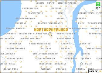 map of Hartwarderwurp