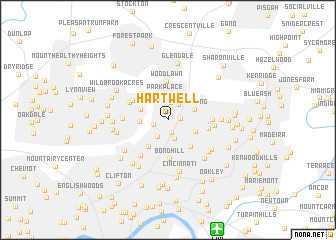 map of Hartwell