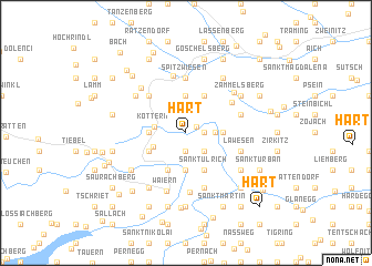 map of Hart