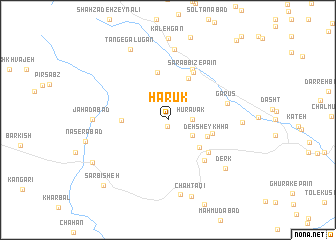 map of Harūk