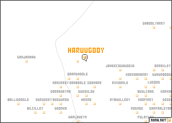 map of Haruugooy