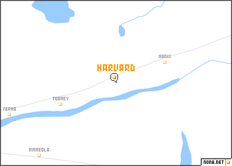 map of Harvard