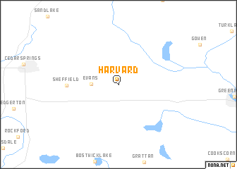 map of Harvard