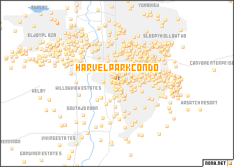 map of Harvel Park Condo