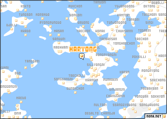 map of Haryong