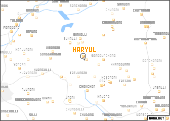 map of Haryul