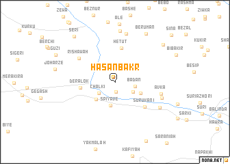 map of Ḩasan Bakr