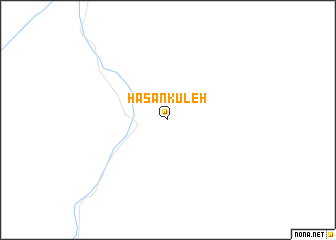 map of Ḩasan Kūleh
