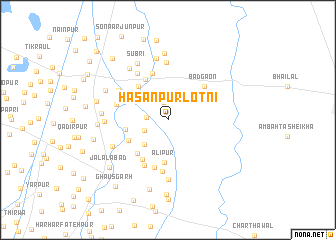 map of Hasanpur Lotni