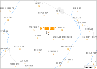 map of Hasbuğa
