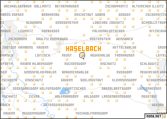 map of Haselbach