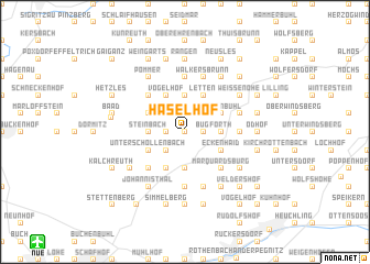 map of Haselhof