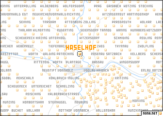 map of Haselhof