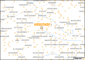 map of Hasenhof