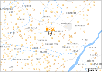 map of Hase