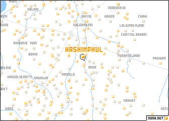 map of Hāshim Phul