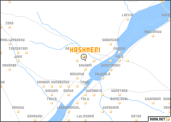 map of Hashmeri