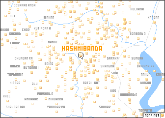 map of Hāshmī Bānda