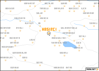 map of Hasırcı