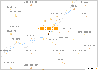 map of Hasŏngch\