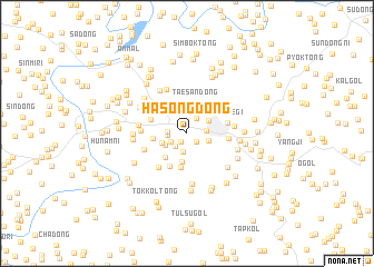 map of Hasong-dong