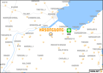 map of Hasong-dong