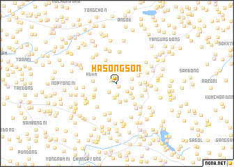map of Hasongsŏn