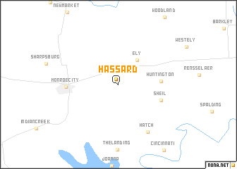 map of Hassard